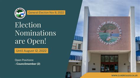 November 8, 2022 General Municipal Election .